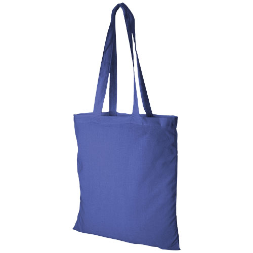 Sac publicitaire coton 140g - Madras Bleu royal